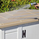 Coffre de jardin en résine avec plancher 1800L BOX EVO 200 – Garofalo