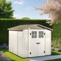 Abri de jardin 6,03m² en PVC avec plancher Evo Tuscany 240 – Garofalo	
