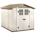 Abri de jardin 6,03m² en PVC avec plancher Evo Tuscany 240 – Garofalo	
