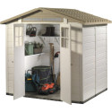 Abri de jardin 6,03m² en PVC avec plancher Evo Tuscany 240 – Garofalo	