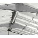 Abri de jardin 6,03m² en PVC avec plancher Evo Tuscany 240 – Garofalo	