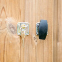Abri Therma 10,60m² en bois thermo traité et toit en acier HABRITA