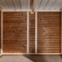 Abri Theora 6,78m² en bois thermo traité et toiture en acier HABRITA