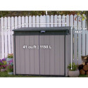 Coffre de jardin en résine brossée Brossium 1150L - Keter 