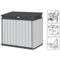 Coffre de jardin en résine brossée Brossium 1150L - Keter 