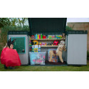 Coffre de jardin en résine brossée Brossium 1150L - Keter 