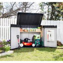 Coffre de jardin en résine brossée Brossium 1150L - Keter 