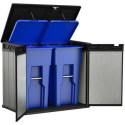 Coffre de jardin en résine brossée Brossium 1150L - Keter 