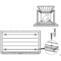 Coffre de jardin en résine brossée Brossium 1150L - Keter 