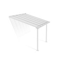 Toit de terrasse en aluminium blanc 3x3,05m Olympia - PALRAM
