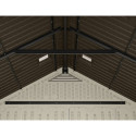 Abri de jardin polyéthylène 25mm 4,84m² StorePlus + plancher SUNCAST