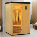 SNÖ Sauna infrarouge Bois massif Bois naturel