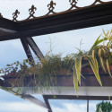 Jardinière faîtière en aluminium pour cultures en hauteur – Juliana