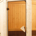 Sauna traditionnel d'angle FIONA 1 - 68mm - 3 à 4 places - KARIBU