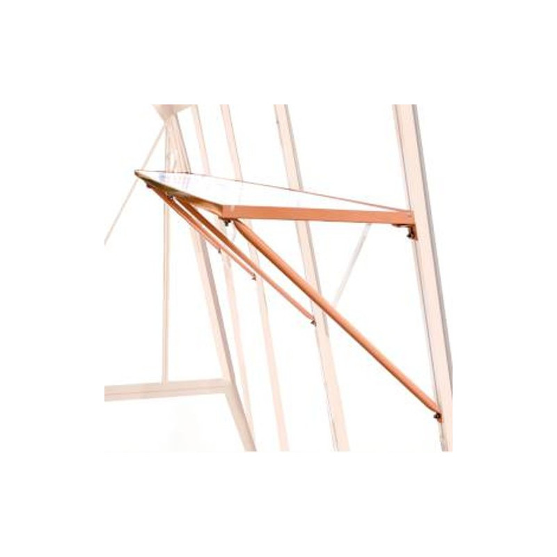 Etagère universelle en aluminium laqué 225 cm x 32 cm - ACD