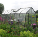 Serre de jardin S104H 9,12m² en aluminium et verre trempé ALULINE – ACD