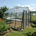 Serre de jardin S104H 9,12m² en aluminium et verre trempé ALULINE – ACD