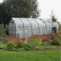 Serre de jardin S106H 13,62m² en aluminium et verre trempé ALULINE – ACD