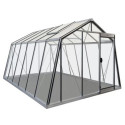 Serre de jardin S106H 13,62m² en aluminium et verre trempé ALULINE – ACD