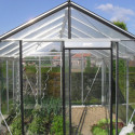 Serre de jardin R305H 11,35m² en aluminium et verre trempé ALULINE – ACD