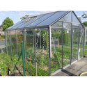 Serre de jardin R305H 11,35m² en aluminium et verre trempé ALULINE – ACD