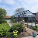 Serre de jardin R307H 15,88m² en aluminium et verre trempé ALULINE – ACD