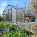 Serre de jardin R307H 15,88m² en aluminium et verre trempé ALULINE – ACD
