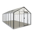 Serre de jardin R307H 15,88m² en aluminium et verre trempé ALULINE – ACD