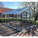 Serre de jardin R307H 15,88m² en aluminium et verre trempé ALULINE – ACD
