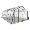 Serre de jardin S208H 22,53m² en aluminium et verre trempé ALULINE – ACD