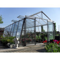 Serre de jardin S208H 22,53m² en aluminium et verre trempé ALULINE – ACD