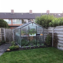 Serre de jardin R204H 6,91m² en aluminium et verre trempé ALULINE – ACD