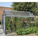 Serre de jardin R204H 6,91m² en aluminium et verre trempé ALULINE – ACD