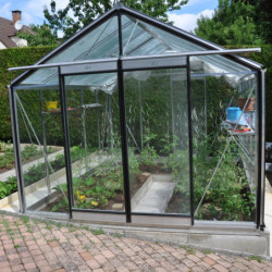 Serre R305 Prestige Grow 11,35m² en aluminium laqué RAL et verre trempé – ACD