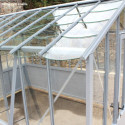 Serre de jardin Classique sur embase 2,75x3,8m en verre trempé - Lams