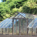 Serre à dos vitré Harmonie Mirabeau sur embase 2,8x3,8m - Lams