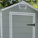 Abri de jardin en résine 2,5m² Premium 46 S gris clair + plancher - Keter