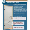 Sauna traditionnel 38mm 4 à 5 places Sahib 1 - KARIBU