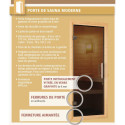 Sauna traditionnel 38mm 4 à 5 places Sahib 1 - KARIBU