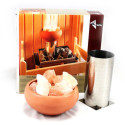 Distillateur de cristaux de sel Sol Aqua Pur - Karibu