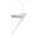 Table de culture en aluminium et PVC 217x42cm – ACD