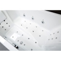 Baignoire balnéo duo + tablier - Cetana - 170 x 100 cm - SPALINA