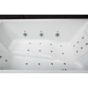 Baignoire balnéo duo + tablier - Cetana - 170 x 100 cm - SPALINA