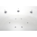 Baignoire balnéo d'angle - 135 x 135 cm - Samsara - SPALINA