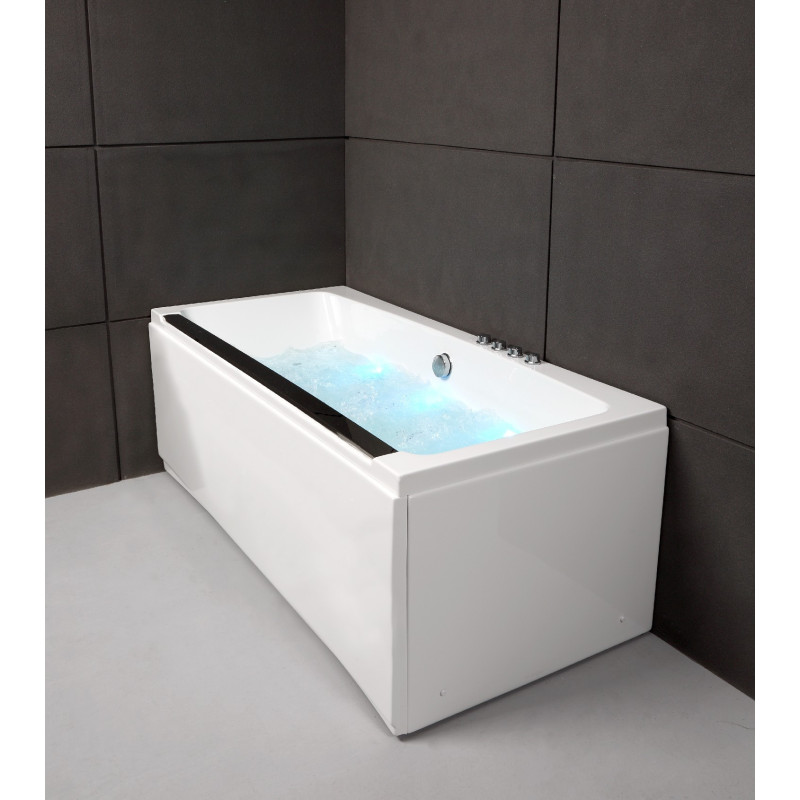 Baignoire balnéo + tablier - 170 x 80 cm - Maya - SPALINA