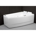 Baignoire balnéo duo + tablier - Sangha - mur à droite - 170 x 70 / 120 cm - SPALINA