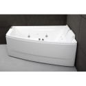 Baignoire balnéo duo + tablier - Sangha - mur à droite - 170 x 70 / 120 cm - SPALINA