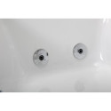 Baignoire balnéo duo + tablier - Sangha - mur à droite - 170 x 70 / 120 cm - SPALINA