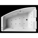 Baignoire balnéo duo + tablier - Sangha - mur à droite - 170 x 70 / 120 cm - SPALINA