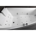 Baignoire balnéo duo + tablier - Sangha - mur à droite - 170 x 70 / 120 cm - SPALINA